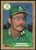 1987 Topps #678 Carney Lansford NM-MT Oakland Athletics 