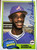 Claudell Washington Autographed 1981 Topps Traded #854 Atlanta Braves Card