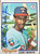 Claudell Washington Autographed 1978 Topps #67 Texas Rangers Card