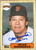 Atlee Hammaker Autographed 1987 Topps #781 San Francisco Giants 
