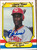 Eric Davis Autographed 1987 Fleer Award Winners #11