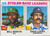Bill North and Davey Lopes Autographed 1977 Topps Stolen Base Leaders #4