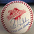 Billy Hatcher Autographed and Inscribed 1990 World Series Baseball 