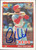 Billy Hatcher Autographed 1991 Topps Operation Desert Shield #604