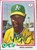Mike Norris Autographed 1978 Topps #434 Oakland Athletics Card 