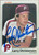 SOLD 4054 Larry Christenson Autographed 1983 Fleer #156