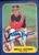 Wally Joyner Autographed 1986 Fleer Update #U-59 California Angels Rookie Card