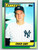 1990 Topps #691 Chuck Cary VG New York Yankees 