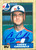 Casey Candaele Autographed 1987 Topps Traded Tiffany #17T Montreal Expos Card
