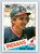 1985 Topps #327 Brook Jacoby VG Cleveland Indians 