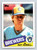 1985 Topps #372 Roy Howell VG Milwaukee Brewers 