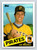 1985 Topps #748 Lee Mazzilli VG Pittsburgh Pirates 