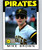 1986 Topps #114 Mike Brown VG Pittsburgh Pirates 