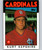 1986 Topps #256 Kurt Kepshire VG St. Louis Cardinals 
