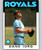 1986 Topps #269 Dane Iorg VG Kansas City Royals 