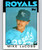 1986 Topps #359 Mike LaCoss VG Kansas City Royals 
