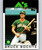 1986 Topps #378 Bruce Bochte VG Oakland Athletics 
