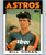 1986 Topps #57 Bill Doran VG Houston Astros 