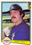 1982 Donruss #83 Barry Foote VG New York Yankees 