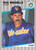 1989 Fleer #192 Paul Mirabella VG Milwaukee Brewers 