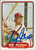 Keith Moreland Autographed 1982 Fleer #252 Philadelphia Phillies Card
