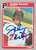Glenn Wilson Autographed 1985 Fleer #268
