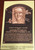 Jim Thome Stamped and Canceled Hall of Fame Gold Plaque Postcard