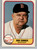 1981 Fleer #230 Don Zimmer MG VG Boston Red Sox 