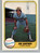 1981 Fleer #522 Jim Gantner VG Milwaukee Brewers 