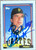 Bob Walk Autographed 1992 Topps Micro #486