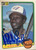 Alfredo Griffin Autographed 1983 Donruss #180