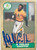 Alfredo Griffin Autographed 1987 Topps #111 Oakland Athletics Card