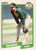 1990 Fleer #17 Gene Nelson VG Oakland Athletics 