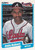 1990 Fleer #589 Oddibe McDowell VG Atlanta Braves 