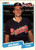 1990 Fleer #595 John Smoltz VG Atlanta Braves 