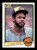 1983 Donruss #106 Cecil Cooper VG Milwaukee Brewers 
