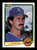 1983 Donruss #322 Bud Black VG RC Rookie Kansas City Royals 