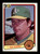 1983 Donruss #539 Bob Kearney VG RC Rookie Oakland Athletics 