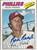 Ron Reed Autographed 1977 Topps #243 Philadelphia Phillies 
