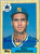 Bill Wilkinson Autographed 1987 Topps Traded Tiffany #127T Seattle Mariners Card