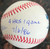 Bob Horner Autographed ROMLB Baseball 4 HR's 1 Game 7/6/86