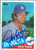 Steve Yeager Autographed 1985 Topps #148