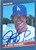 Steve Yeager Autographed 1986 Donruss #519