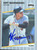 Kirt Manwaring Autographed 1989 Fleer #334