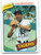 1980 Topps #358 Lou Whitaker VG Detroit Tigers 