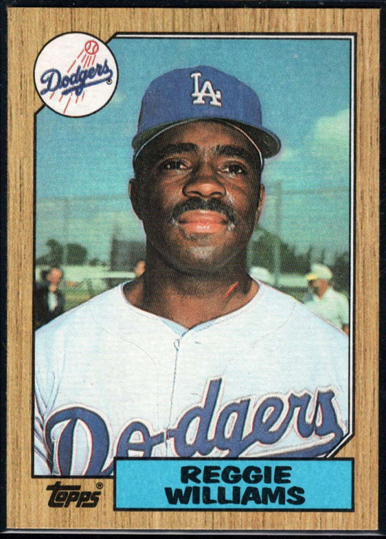 1987 Topps #232 Reggie Williams NM-MT Los Angeles Dodgers 