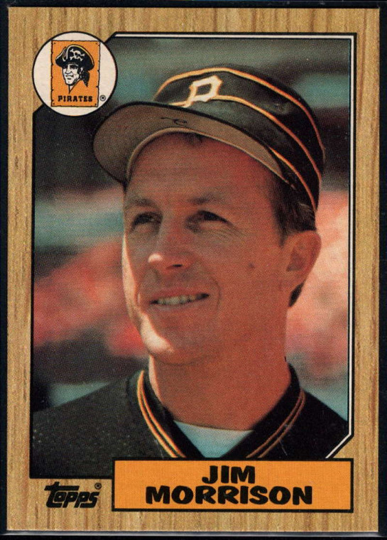 1987 Topps #237 Jim Morrison NM-MT Pittsburgh Pirates 