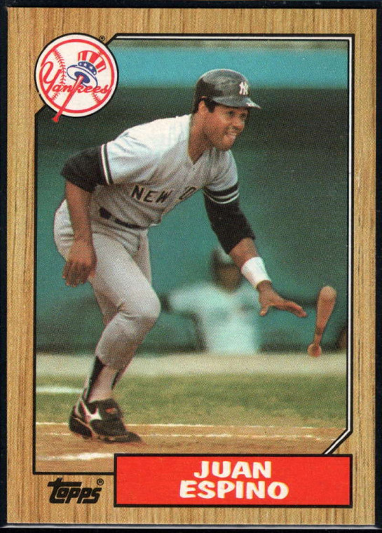 1987 Topps #239 Juan Espino NM-MT New York Yankees 
