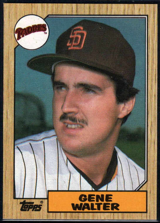 1987 Topps #248 Gene Walter NM-MT San Diego Padres 