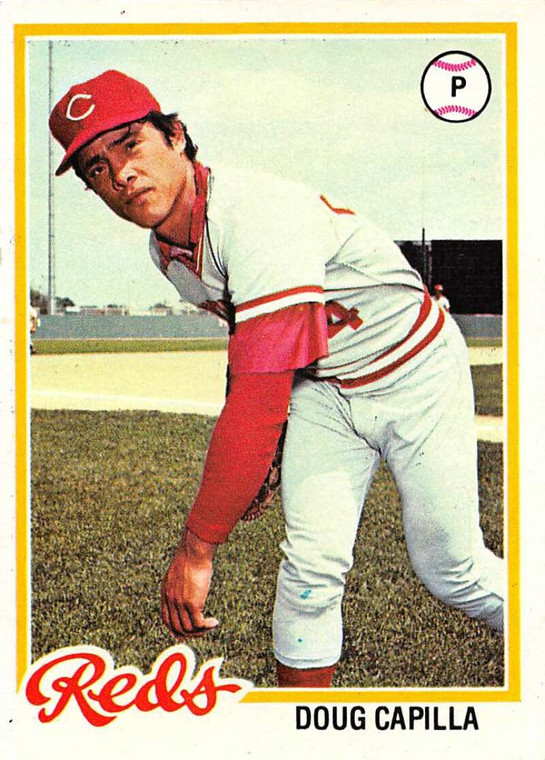 1978 Topps #477 Doug Capilla VG RC Rookie Cincinnati Reds 
